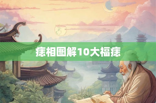 痣相图解10大福痣