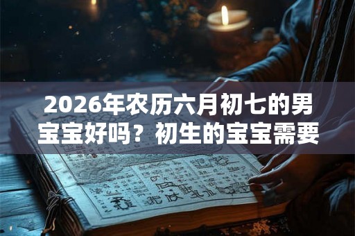 2026年农历六月初七的男宝宝好吗?初生的宝宝需要注意什么? 2026年农历六月初七的男宝宝好吗?初生的宝宝需要注意什么?