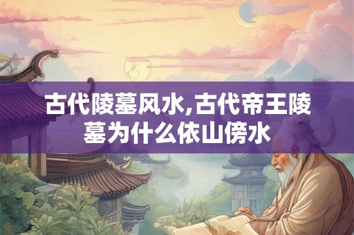 古代陵墓风水,古代帝王陵墓为什么依山傍水