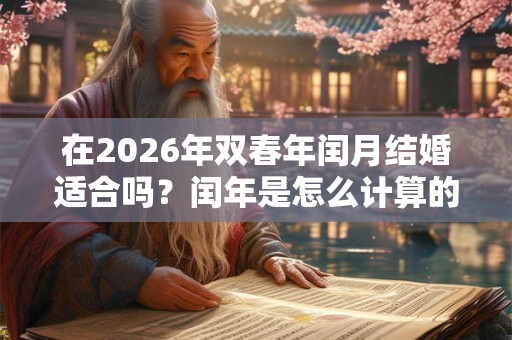 在2026年双春年闰月结婚适合吗？闰年是怎么计算的？