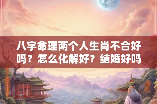 八字命理两个人生肖不合好吗?怎么化解好?结婚好吗? 八字命理两个人生肖不合好吗?怎么化解好?结婚好吗?