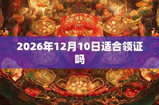 2026年12月10日适合领证吗