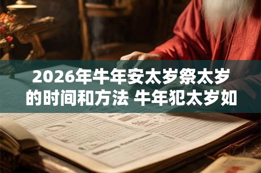 2026年牛年安太岁祭太岁的时间和方法 牛年犯太岁如何安太岁 2026年牛年安太岁祭太岁的时间和方法 牛年犯太岁如何安太岁