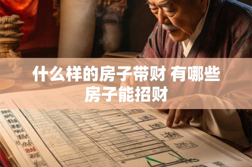 什么样的房子带财 有哪些房子能招财