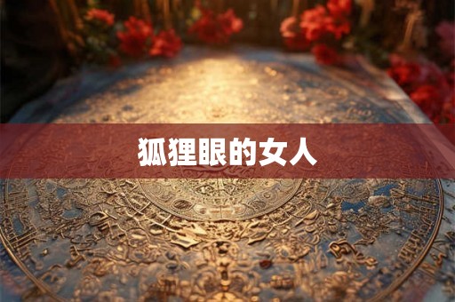 狐狸眼的女人