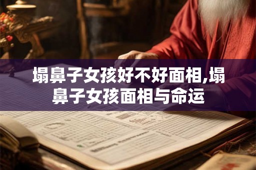 塌鼻子女孩好不好面相,塌鼻子女孩面相与命运