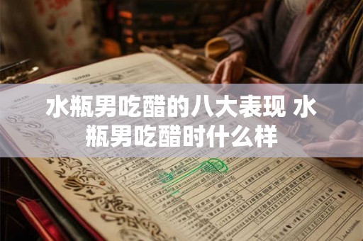 水瓶男吃醋的八大表现 水瓶男吃醋时什么样