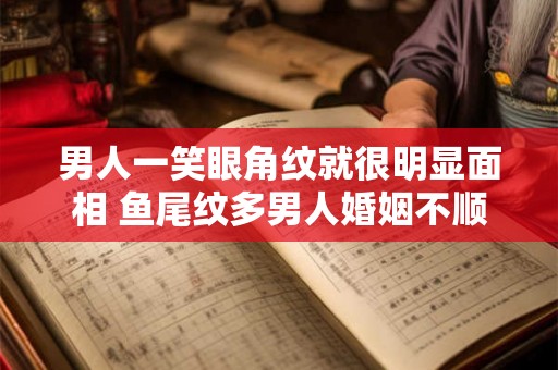 男人一笑眼角纹就很明显面相 鱼尾纹多男人婚姻不顺吗 男人一笑眼角纹就很明显面相 鱼尾纹多男人婚姻不顺吗