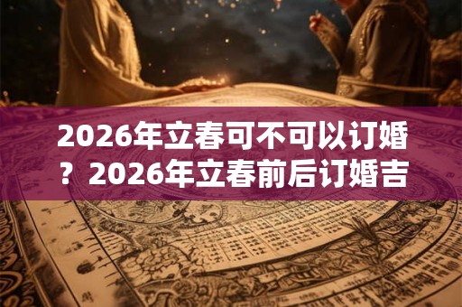 2026年立春可不可以订婚？2026年立春前后订婚吉日一览！