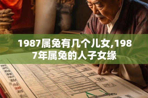 1987属兔有几个儿女,1987年属兔的人子女缘