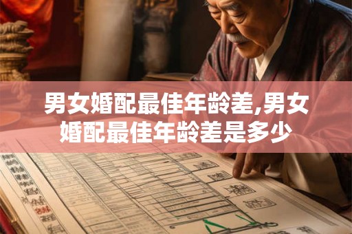 男女婚配最佳年龄差,男女婚配最佳年龄差是多少