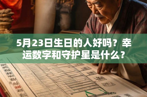 5月23日生日的人好吗？幸运数字和守护星是什么？