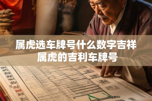 属虎选车牌号什么数字吉祥 属虎的吉利车牌号 属虎选车牌号什么数字吉祥 属虎的吉利车牌号