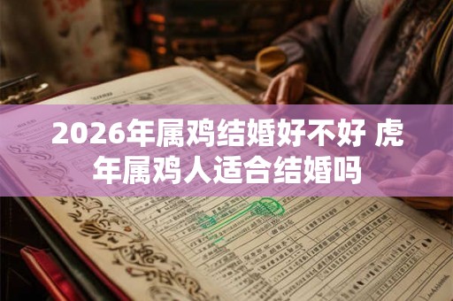 2026年属鸡结婚好不好 虎年属鸡人适合结婚吗