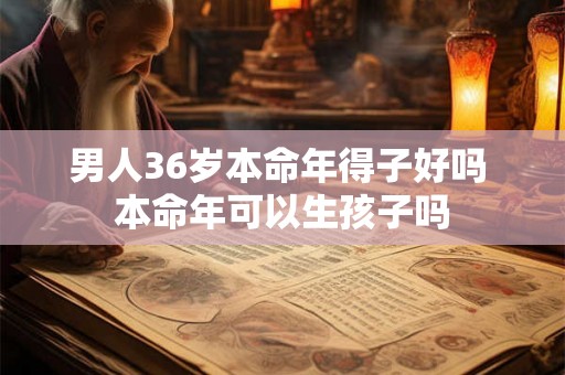 男人36岁本命年得子好吗 本命年可以生孩子吗