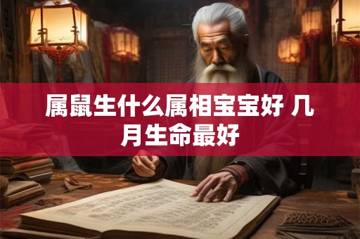 属鼠生什么属相宝宝好 几月生命最好