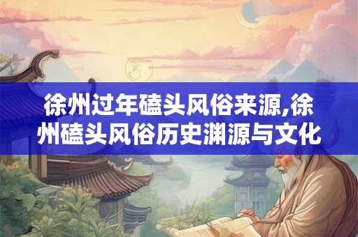 徐州过年磕头风俗来源,徐州磕头风俗历史渊源与文化传承
