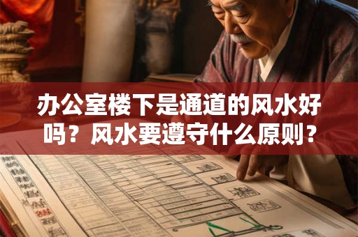 办公室楼下是通道的风水好吗？风水要遵守什么原则？