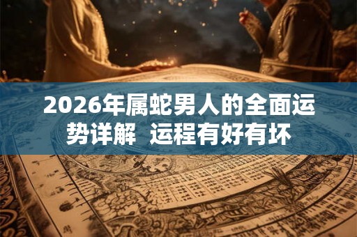 2026年属蛇男人的全面运势详解  运程有好有坏