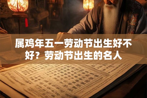 属鸡年五一劳动节出生好不好？劳动节出生的名人