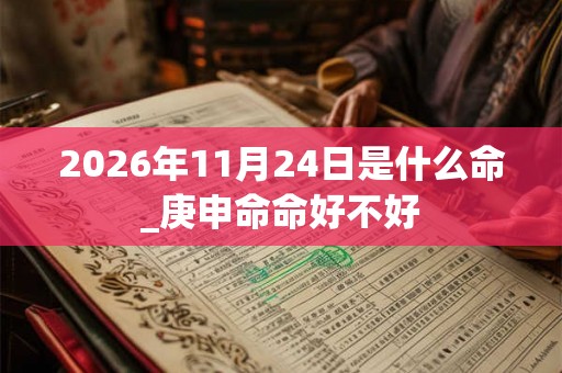 2026年11月24日是什么命_庚申命命好不好