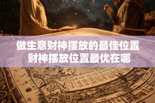 做生意财神摆放的最佳位置 财神摆放位置最优在哪