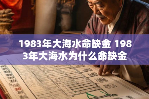 1983年大海水命缺金 1983年大海水为什么命缺金