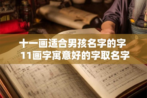 十一画适合男孩名字的字  11画字寓意好的字取名字