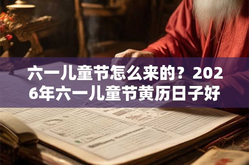 六一儿童节怎么来的？2026年六一儿童节黄历日子好吗？