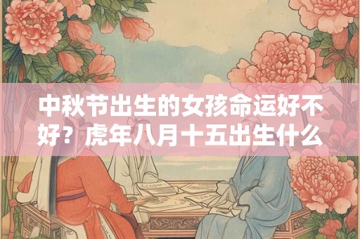 中秋节出生的女孩命运好不好?虎年八月十五出生什么命 中秋节出生的女孩命运好不好?虎年八月十五出生什么命