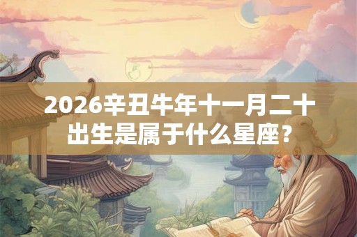 2026辛丑牛年十一月二十出生是属于什么星座？
