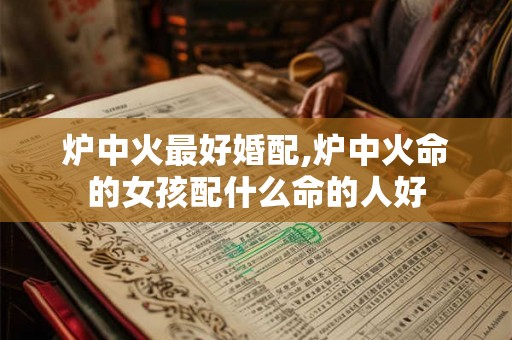 炉中火最好婚配,炉中火命的女孩配什么命的人好