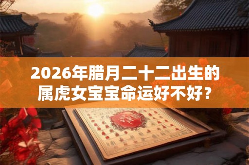 2026年腊月二十二出生的属虎女宝宝命运好不好? 2026年腊月二十二出生的属虎女宝宝命运好不好?