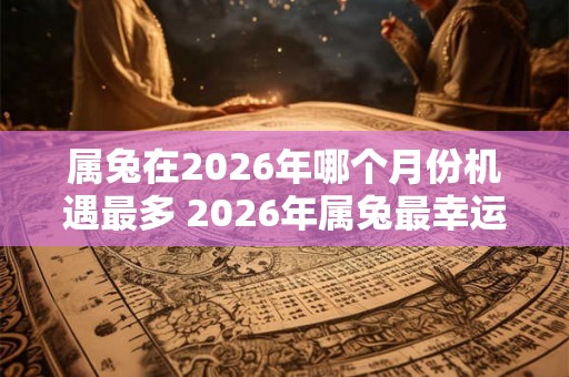 属兔在2026年哪个月份机遇最多 2026年属兔最幸运的月份是 属兔在2026年哪个月份机遇最多 2026年属兔最幸运的月份是