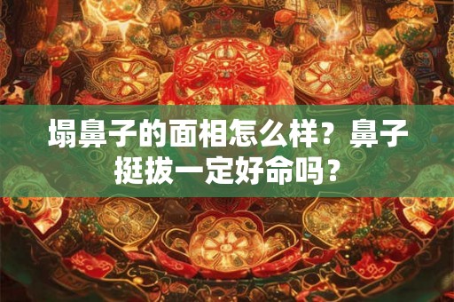 塌鼻子的面相怎么样？鼻子挺拔一定好命吗？