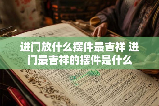 进门放什么摆件最吉祥 进门最吉祥的摆件是什么
