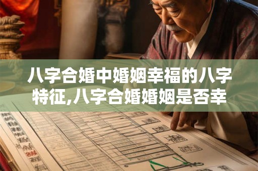 八字合婚中婚姻幸福的八字特征,八字合婚婚姻是否幸福