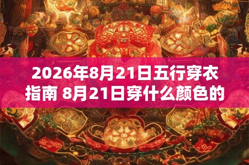 2026年8月21日五行穿衣指南 8月21日穿什么颜色的衣服