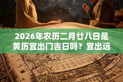 2026年农历二月廿八日是黄历宜出门吉日吗？宜出远门不
