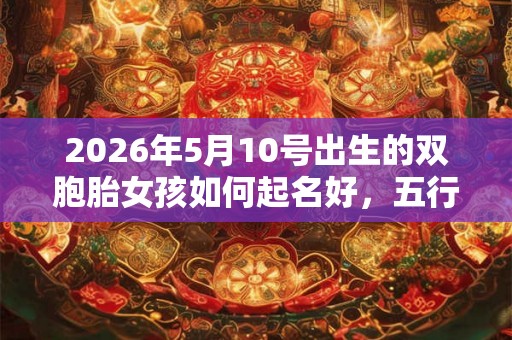 2026年5月10号出生的双胞胎女孩如何起名好，五行属什么？