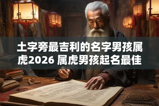 土字旁最吉利的名字男孩属虎2026 属虎男孩起名最佳字
