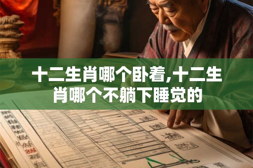 十二生肖哪个卧着,十二生肖哪个不躺下睡觉的