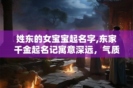 姓东的女宝宝起名字,东家千金起名记寓意深远，气质非凡