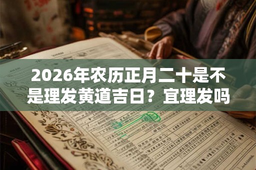 2026年农历正月二十是不是理发黄道吉日？宜理发吗
