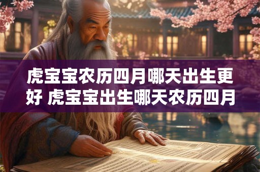 虎宝宝农历四月哪天出生更好 虎宝宝出生哪天农历四月最佳