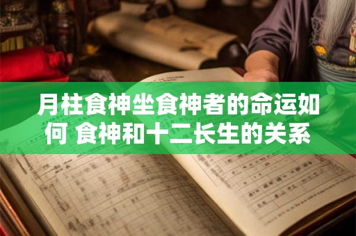 月柱食神坐食神者的命运如何 食神和十二长生的关系