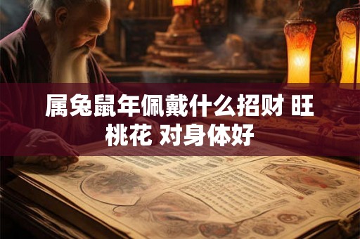 属兔鼠年佩戴什么招财 旺桃花 对身体好