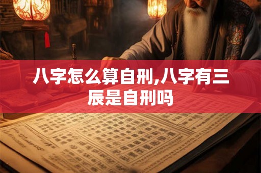 八字怎么算自刑,八字有三辰是自刑吗 八字怎么算自刑,八字有三辰是自刑吗