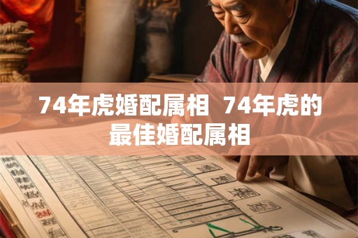 74年虎婚配属相 74年虎的最佳婚配属相 74年虎婚配属相 74年虎的最佳婚配属相