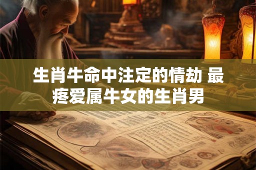生肖牛命中注定的情劫 最疼爱属牛女的生肖男